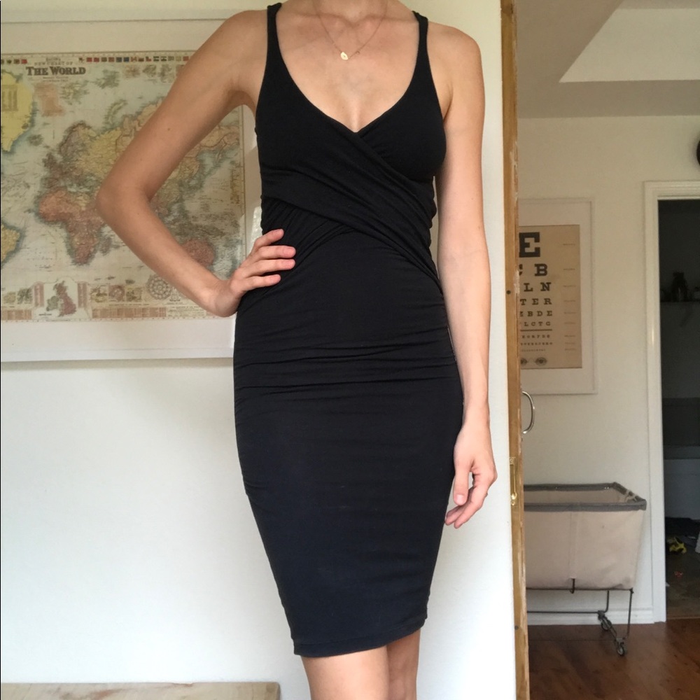 Dark blue James Perse mini dress. Size 0